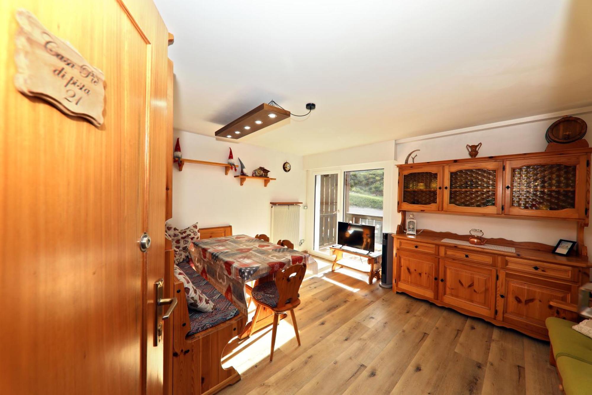 Appartement Casa a piè de pista à Tesero Extérieur photo
